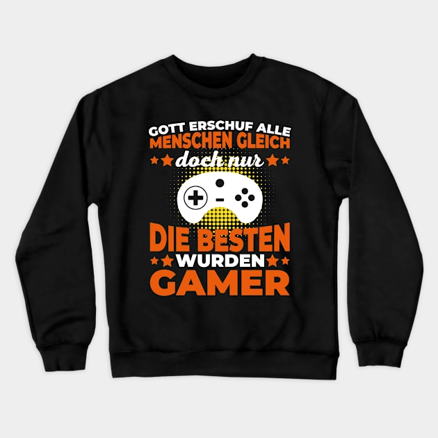 The best were gamer gambling nerd gift game Crewneck Sweatshirt by Fantasy Designer